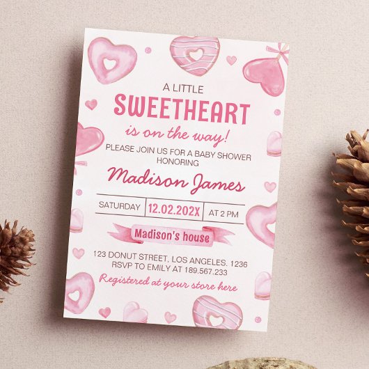 Candy Sweet Celebration Baby Dusche Einladung