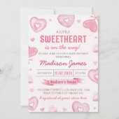 Candy Sweet Celebration Baby Dusche Einladung (Vorderseite)