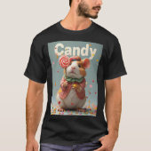 Candy – Sweet Clown Guinea Pig Halloween Tee (Vorderseite)