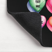 Candy Sweet Heart Valentines Day Design For Women Mousepad (Ecke)