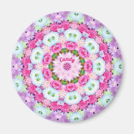 CANDY ~ Sweet Pastel Blume ~ Atemberaubendes Desig Magnet