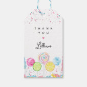 Candy Sweet Shop Vielen Dank Geschenkanhänger (Vorderseite)