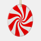 Candy Swirl Keramik Ornament (Rechts)