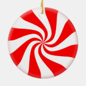 Candy Swirl Keramik Ornament (Hinten)