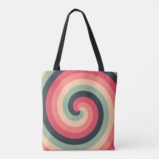 Candy Swirl Mirage Tasche (Rückseite)