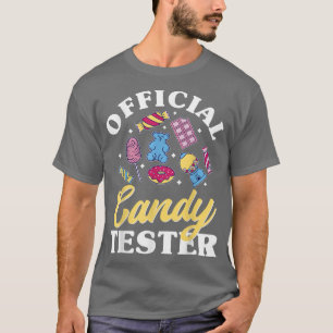 Candy Tester, Lollipop Süßigkeiten Halloween 354 T-Shirt