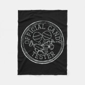 Candy Tester, Retro Candy Lovers  Fleecedecke (Vorderseite)