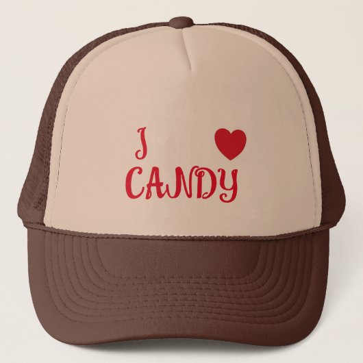 "Candy" / Trucker Hat Truckerkappe (Vorderseite)