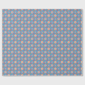 Candy und Cakes Blue Geschenkpapier (Flach)