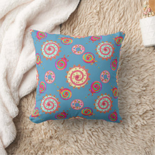 Candy und Cakes Blue Kissen