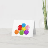 Candy Vielen Dank Notecards Dankeskarte (Rückseite)