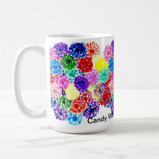 Candy Waters Autism Artist Coffee Tasse (Links)