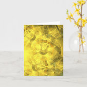 Candy Waters Autism Artist Karte (Gelbe Blume)