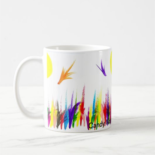 Candy Waters Autisst Artist Kaffeetasse (Links)