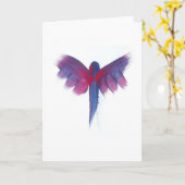 Candy Waters Autisst Artist Karte (Gelbe Blume)