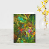 Candy Waters Autisst Artist Karte (Gelbe Blume)