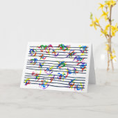 Candy Waters Autisst Artist Karte (Gelbe Blume)