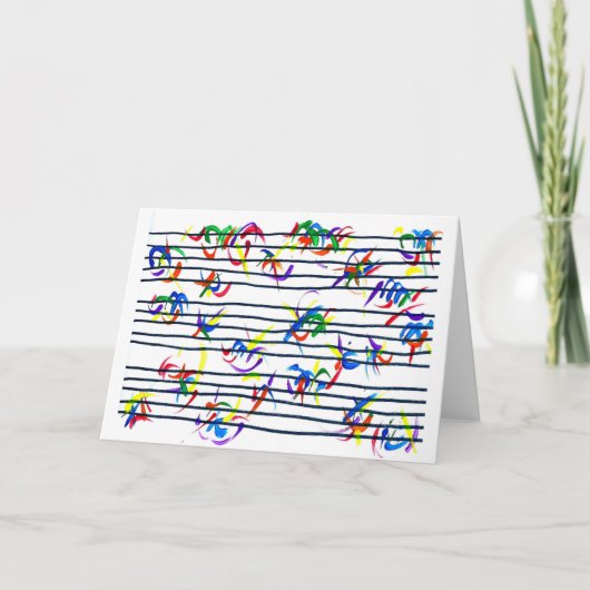 Candy Waters Autisst Artist Karte (Vorderseite)