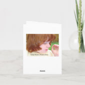 Candy Waters Autisst Artist Karte (Rückseite)