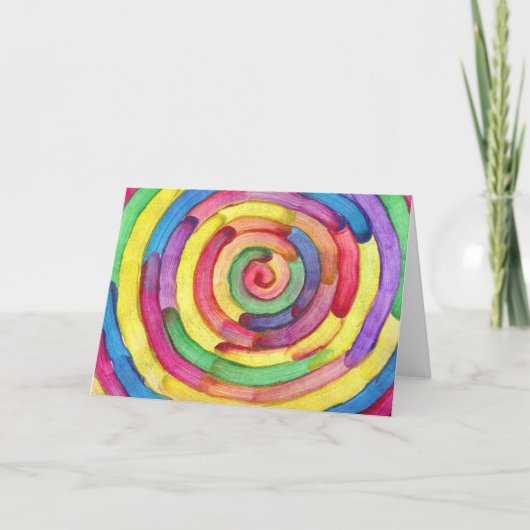 Candy Waters Autisst Artist Karte (Vorderseite)