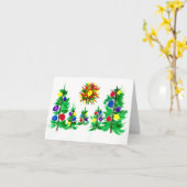 Candy Waters Autisst Artist Karte (Gelbe Blume)