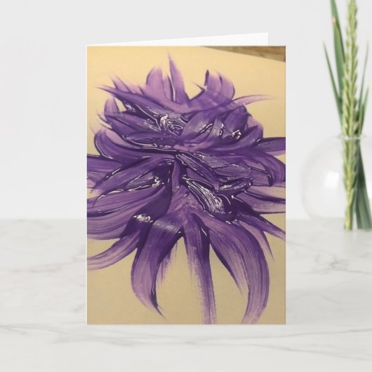 Candy Waters Autisst Artist Karte (Vorderseite)