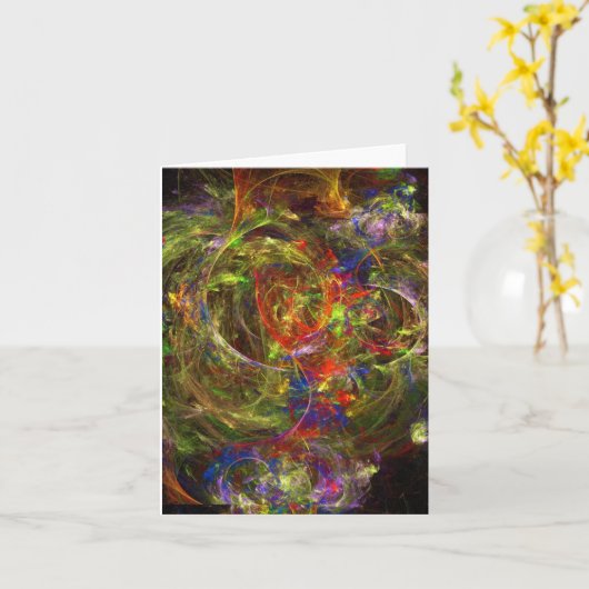 Candy Waters Autisst Artist Karte (Gelbe Blume)