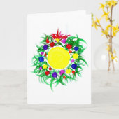 Candy Waters Autisst Artist Karte (Gelbe Blume)