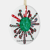 Candy Waters Autisst Artist Keramik Ornament (Rechts)