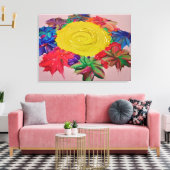 Candy Waters Autisst Artist Leinwanddruck (Insitu (Wohnzimmer))