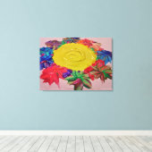 Candy Waters Autisst Artist Leinwanddruck (Insitu (Holzboden))