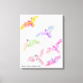 Candy Waters Autisst Artist Leinwanddruck (Vorderseite)