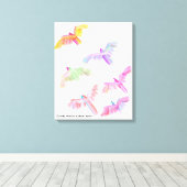 Candy Waters Autisst Artist Leinwanddruck (Insitu (Holzboden))