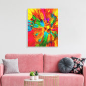 Candy Waters Autisst Artist Leinwanddruck (Insitu (Wohnzimmer))