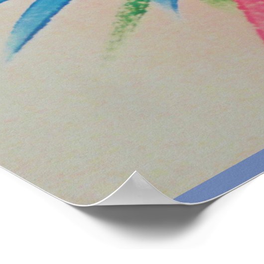 Candy Waters Autisst Artist Poster (Ecke)