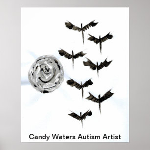 Candy Waters Autisst Artist Poster