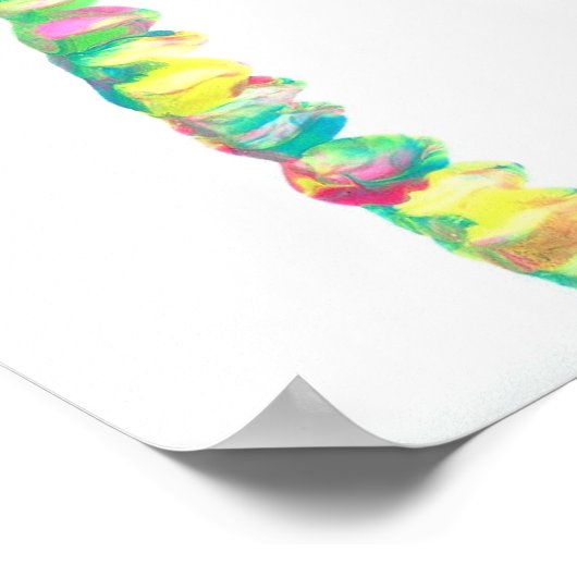 Candy Waters Autisst Artist Poster (Ecke)