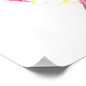 Candy Waters Autisst Artist Poster (Ecke)