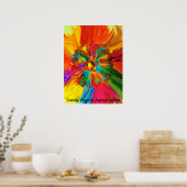 Candy Waters Autisst Artist Poster (Küche)