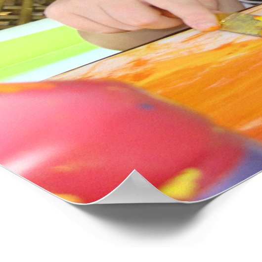 Candy Waters Autisst Artist Poster (Ecke)