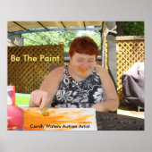 Candy Waters Autisst Artist Poster (Vorne)