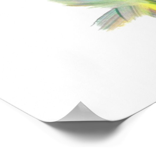 Candy Waters Autisst Artist Poster (Ecke)