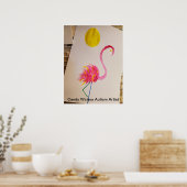 Candy Waters Autisst Artist Poster (Küche)