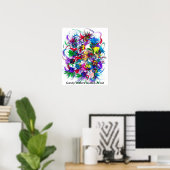 Candy Waters Autisst Artist Poster (Heimbüro)