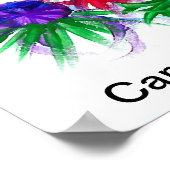 Candy Waters Autisst Artist Poster (Ecke)