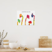 Candy Waters Autisst Artist Poster (Küche)