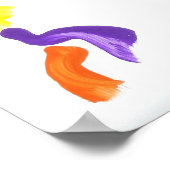 Candy Waters Autisst Artist Poster (Ecke)