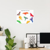 Candy Waters Autisst Artist Poster (Heimbüro)