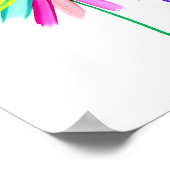 Candy Waters Autisst Artist Poster (Ecke)
