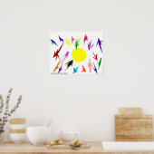 Candy Waters Autisst Artist Poster (Küche)